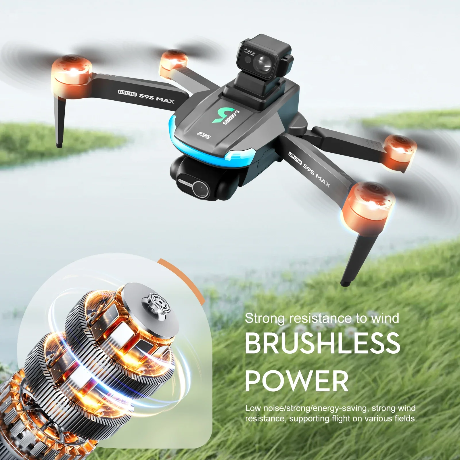 NEW S9S MAX MINI Drone 4K 2-Ax - Rc Helicopter Mini ulasan dan harga