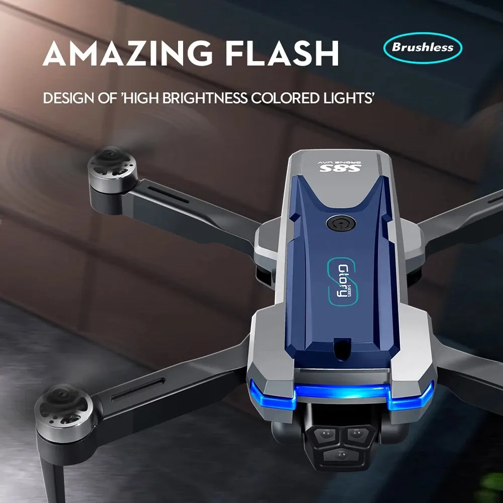 S8S GPS Drone 5G Wifi 8K HD Du - Rc Helicopter Case ulasan dan harga